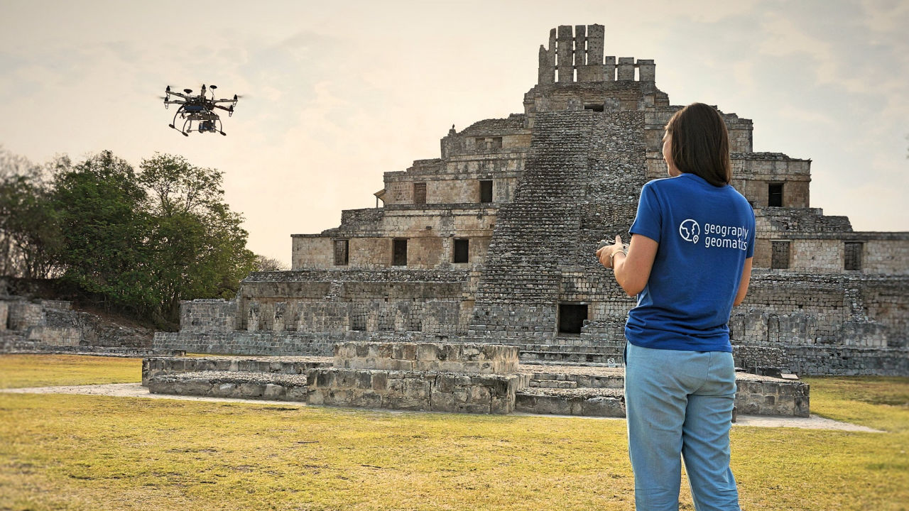Werken met drone